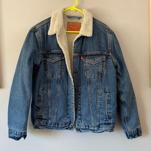 Levi’s Sherpa Lined Denim Jacket